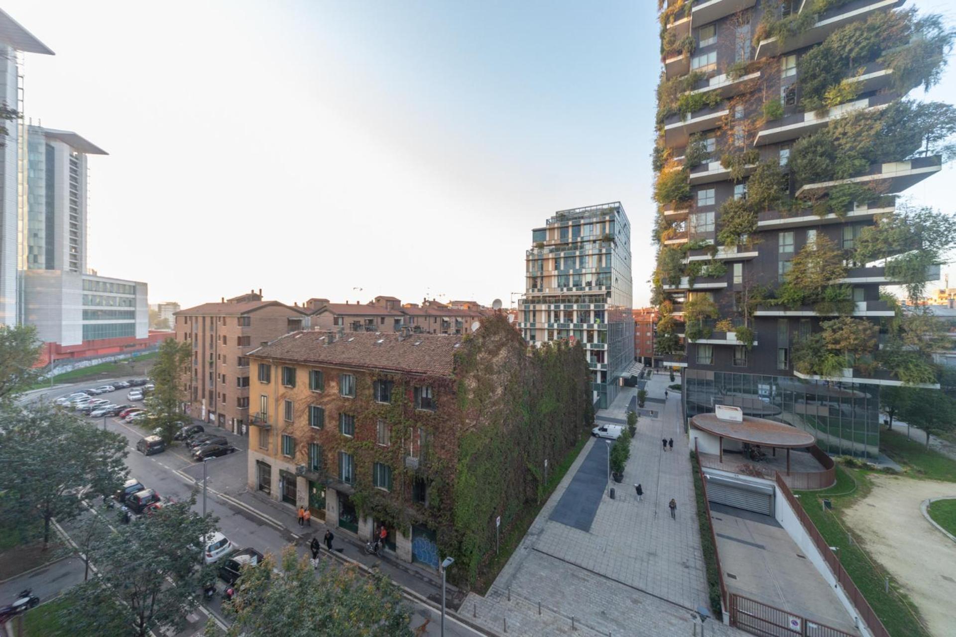 Modern Oasis Opposite Bosco Verticale Appartement Milan